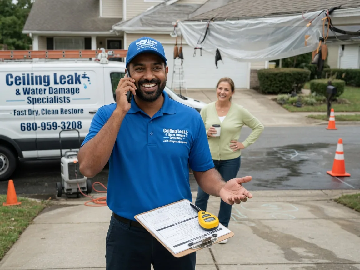 Ceiling Leak Cleanup Redmond, OR FAQs